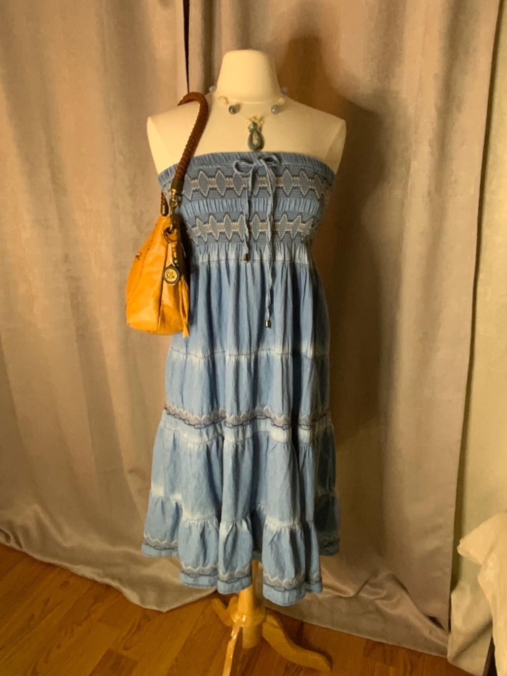 Blue Boho-Retro Bundle-Indigo & Lace-The Sak Leather Bag